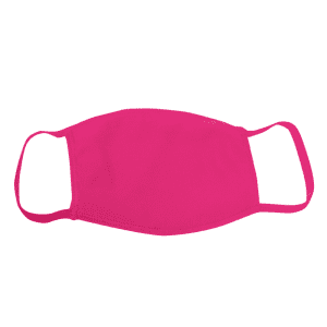 Reusable 100% Cotton Face Mask, Bright Pink 1 count
